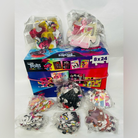 Trolls World Tour 8 Puzzle Pack New - Picture 7 of 7
